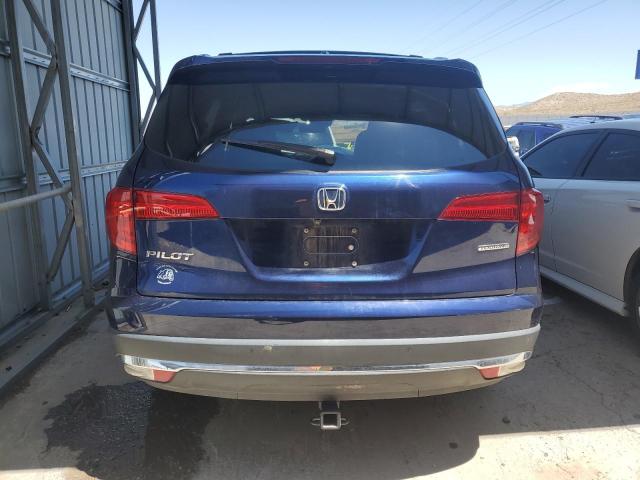 5FNYF5H95HB034207 - 2017 HONDA PILOT TOURING BLUE photo 6