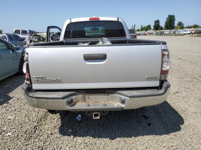 5TEUX4EN1AZ742112 - 2010 TOYOTA TACOMA ACCESS CAB ვერცხლისფერი ფოტო 6