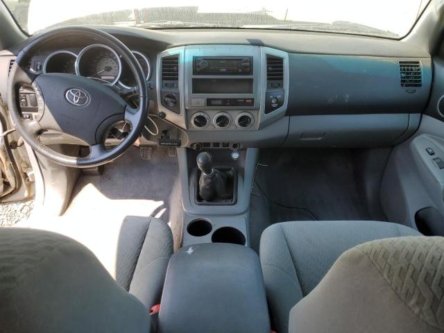 5TEUX4EN1AZ742112 - 2010 TOYOTA TACOMA ACCESS CAB ვერცხლისფერი ფოტო 8