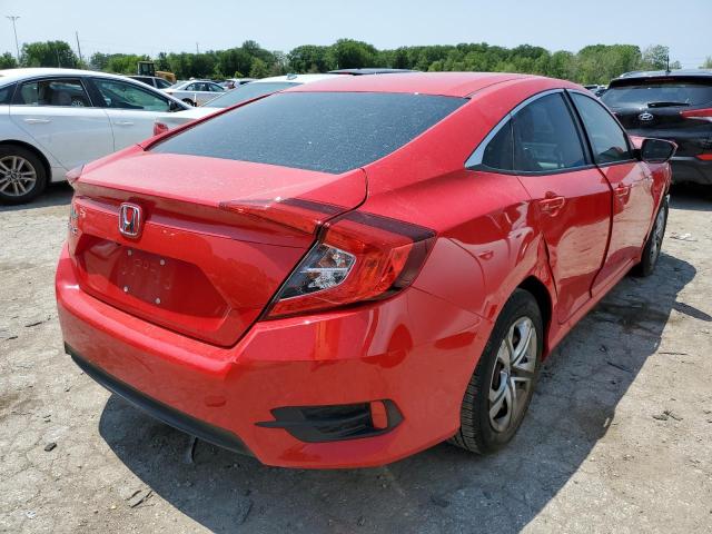 2HGFC2F57GH532997 - 2016 HONDA CIVIC LX RED photo 3