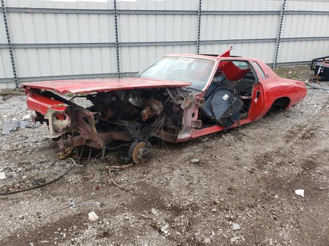 1H57U4Z441397 - 1974 CHEVROLET MONTECARLO RED photo 1