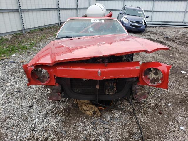 1H57U4Z441397 - 1974 CHEVROLET MONTECARLO RED photo 5