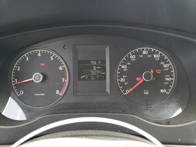 3VW2K7AJ5EM233876 - 2014 VOLKSWAGEN JETTA BASE رمادي صورة 9