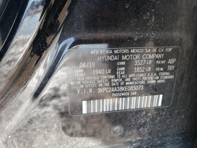 3KPC24A38KE085073 - 2019 HYUNDAI ACCENT SE Qara foto 12