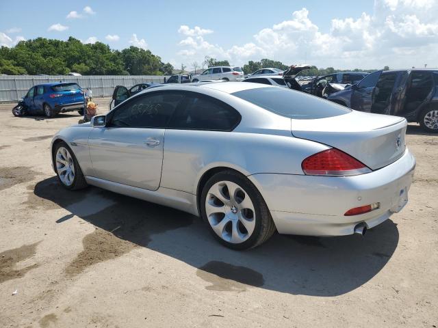 WBAEH73425B869259 - 2005 BMW 645 CI AUTOMATIC SILVER photo 2