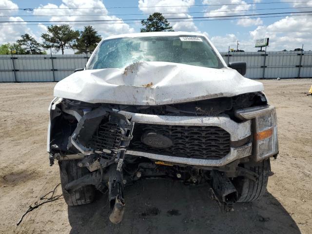 1FTEX1C55MFB35167 - 2021 FORD F150 SUPER CAB WHITE photo 5