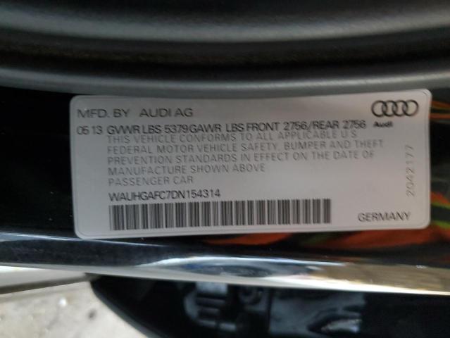 WAUHGAFC7DN154314 - 2013 AUDI A6 PRESTIGE Qara foto 12