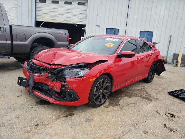 2HGFC2F84LH564732 - 2020 HONDA CIVIC SPORT წითელი ფოტო 1