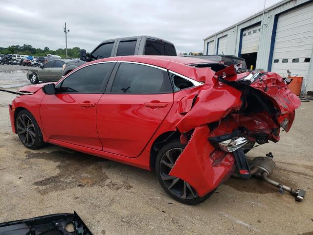 2HGFC2F84LH564732 - 2020 HONDA CIVIC SPORT წითელი ფოტო 2