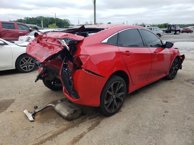 2HGFC2F84LH564732 - 2020 HONDA CIVIC SPORT წითელი ფოტო 3