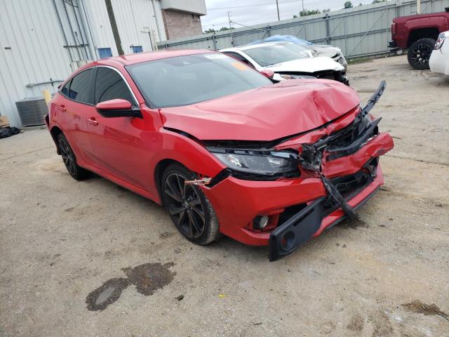 2HGFC2F84LH564732 - 2020 HONDA CIVIC SPORT წითელი ფოტო 4