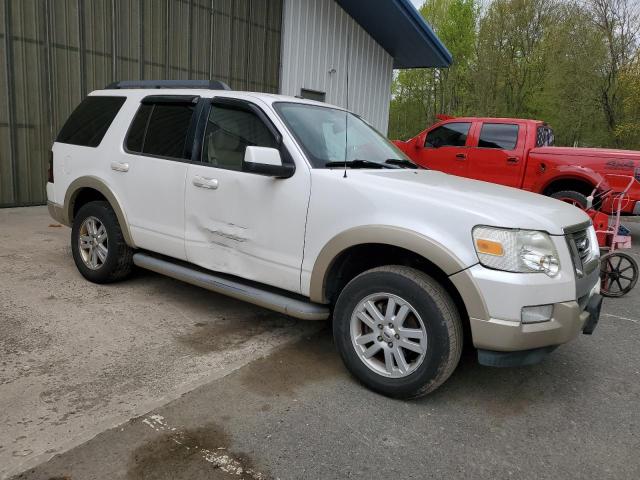 1FMEU7EE4AUA74793 - 2010 FORD EXPLORER EDDIE BAUER WHITE photo 4