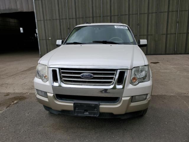 1FMEU7EE4AUA74793 - 2010 FORD EXPLORER EDDIE BAUER WHITE photo 5