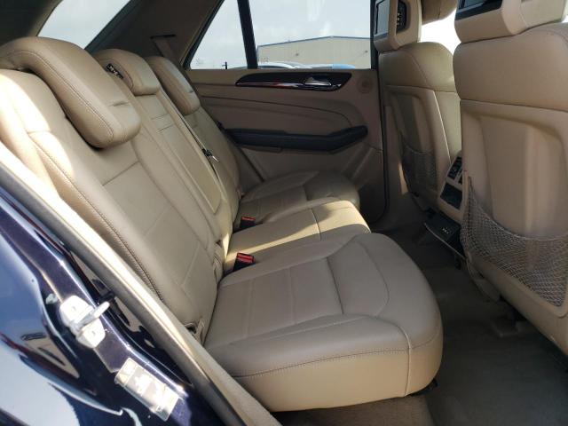 4JGDA5HB8CA063259 - 2012 MERCEDES-BENZ ML 350 4MATIC BLUE photo 10