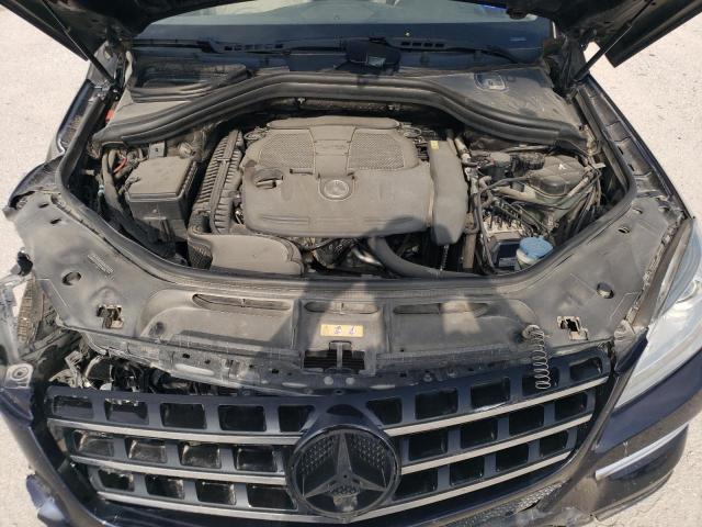 4JGDA5HB8CA063259 - 2012 MERCEDES-BENZ ML 350 4MATIC BLUE photo 11
