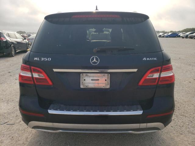 4JGDA5HB8CA063259 - 2012 MERCEDES-BENZ ML 350 4MATIC BLUE photo 6