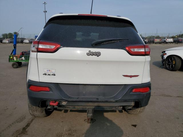1C4PJMBS1EW200410 - 2014 JEEP CHEROKEE TRAILHAWK WHITE photo 6