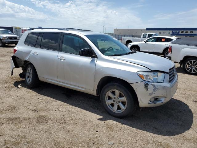 5TDJK3EH0AS015160 - 2010 TOYOTA HIGHLANDER SE SILVER photo 4