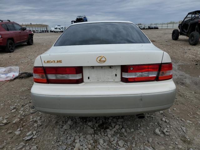 JT8BF28G5Y0257508 - 2000 LEXUS ES 300 WHITE photo 6