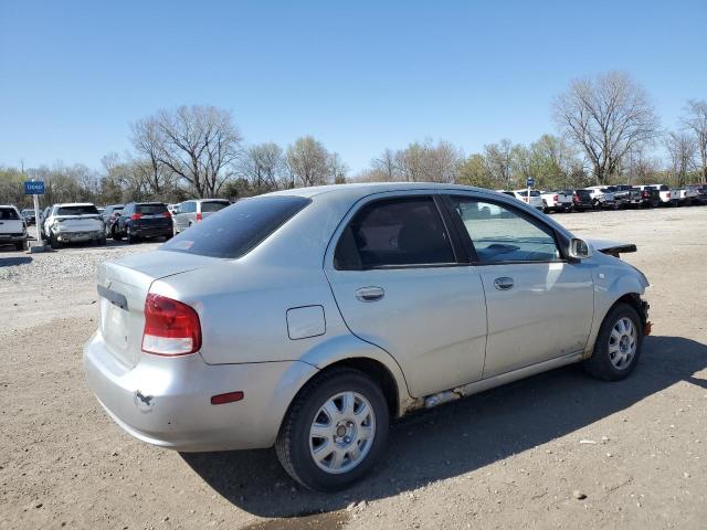 KL1TD52615B361479 - 2005 CHEVROLET AVEO BASE 银色 照片 3
