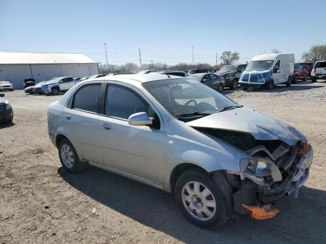 KL1TD52615B361479 - 2005 CHEVROLET AVEO BASE 银色 照片 4