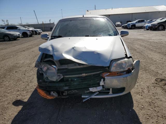 KL1TD52615B361479 - 2005 CHEVROLET AVEO BASE 银色 照片 5