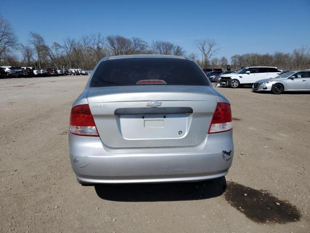 KL1TD52615B361479 - 2005 CHEVROLET AVEO BASE 银色 照片 6