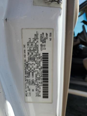 5TBBT44104S451709 - 2004 TOYOTA TUNDRA ACCESS CAB SR5 WHITE photo 12