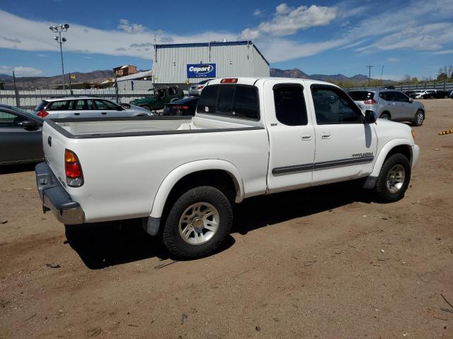 5TBBT44104S451709 - 2004 TOYOTA TUNDRA ACCESS CAB SR5 WHITE photo 3
