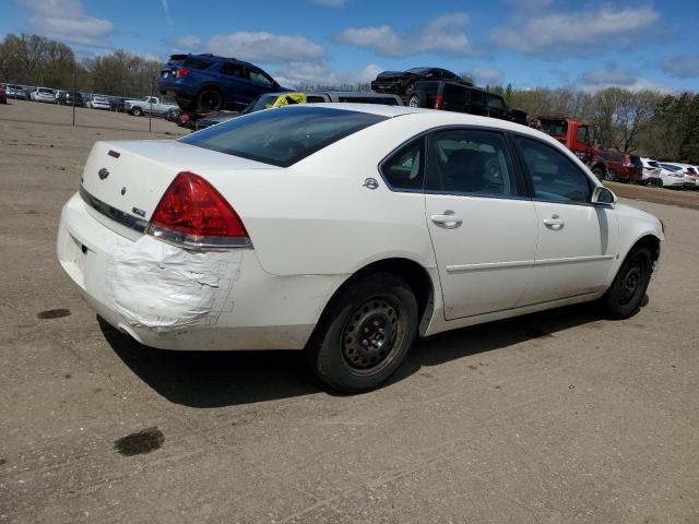 2G1WS553281267122 - 2008 CHEVROLET IMPALA POLICE WHITE photo 3