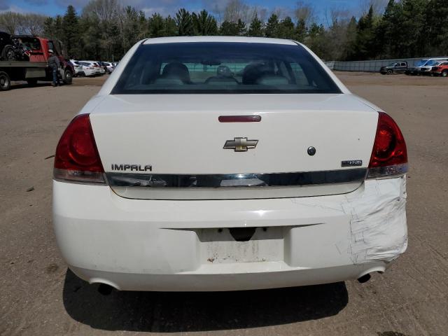 2G1WS553281267122 - 2008 CHEVROLET IMPALA POLICE WHITE photo 6