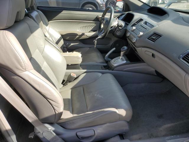 2HGFG129X8H559801 - 2008 HONDA CIVIC EXL BLACK photo 7