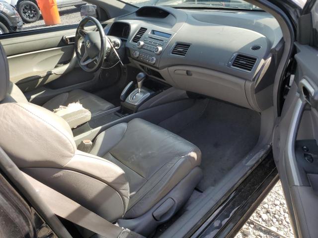 2HGFG129X8H559801 - 2008 HONDA CIVIC EXL BLACK photo 8