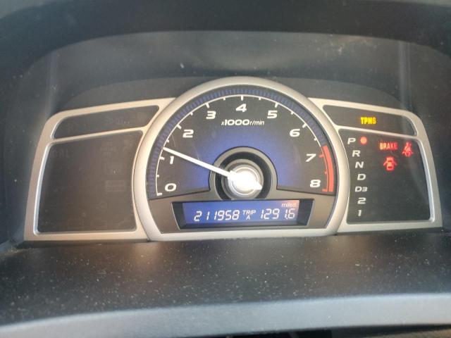 2HGFG129X8H559801 - 2008 HONDA CIVIC EXL BLACK photo 9