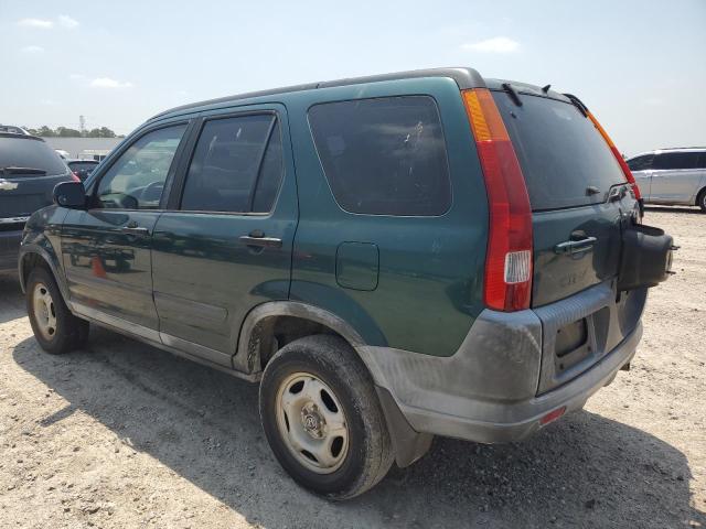 JHLRD68423C009052 - 2003 HONDA CR-V LX GREEN photo 2