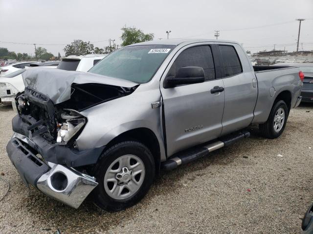 5TFRV54119X071544 - 2009 TOYOTA TUNDRA DOUBLE CAB SILVER photo 1