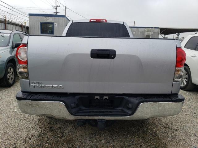 5TFRV54119X071544 - 2009 TOYOTA TUNDRA DOUBLE CAB SILVER photo 6