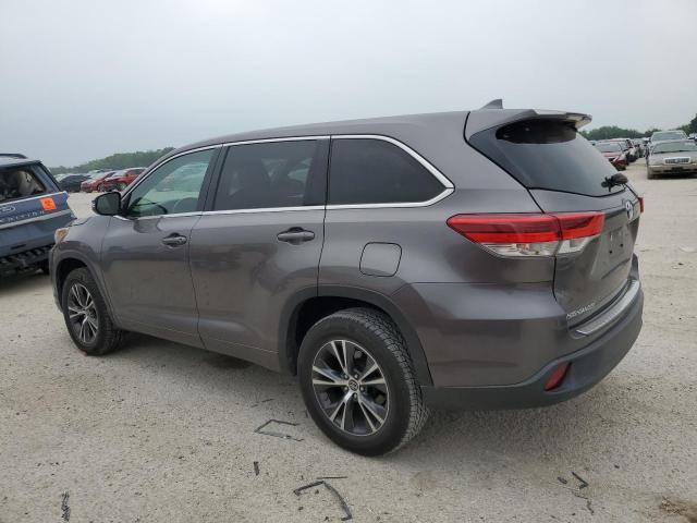 5TDZZRFH1HS233280 - 2017 TOYOTA HIGHLANDER LE GRAY photo 2