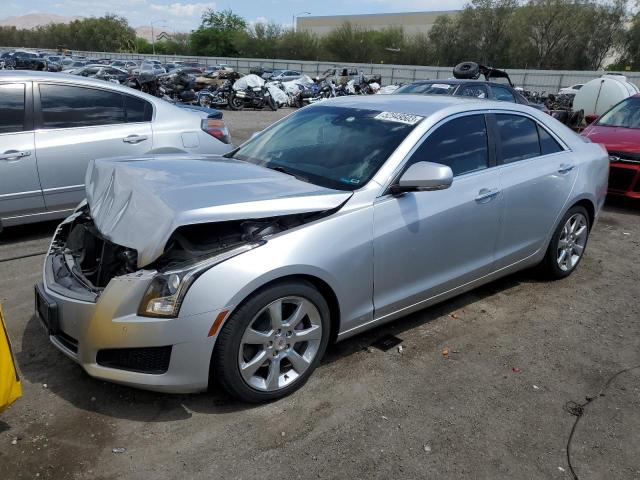 1G6AB5RX8D0148837 - 2013 CADILLAC ATS LUXURY SILVER photo 1