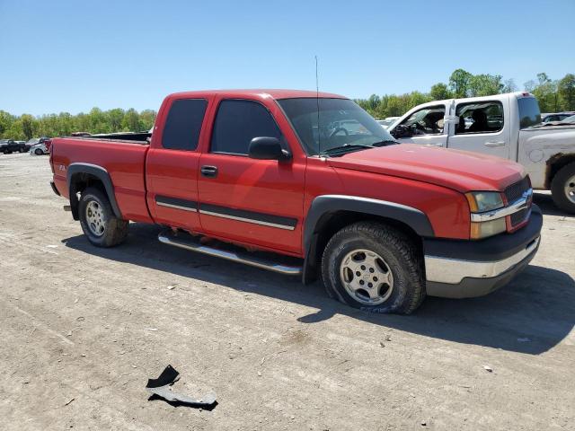 1GCEK19T14E179578 - 2004 CHEVROLET SILVERADO K1500 RED photo 4