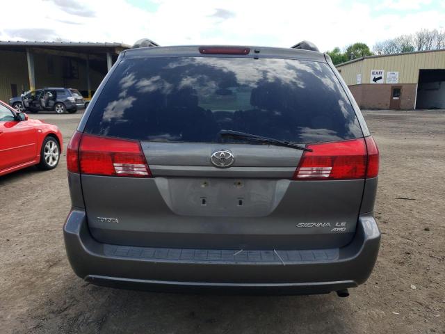 5TDBA23C45S053487 - 2005 TOYOTA SIENNA LE GRAY photo 6