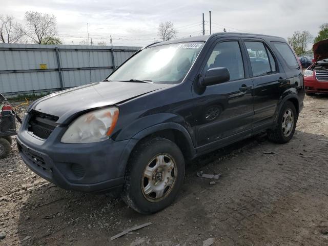 JHLRD68515C000032 - 2005 HONDA CR-V LX BLACK photo 1