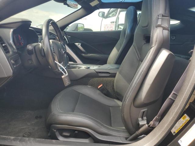 1G1YB2D78G5119968 - 2016 CHEVROLET CORVETTE STINGRAY 1LT BLACK photo 7