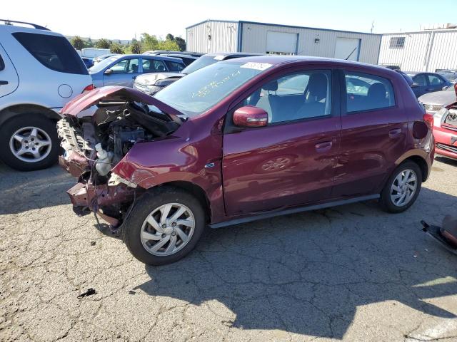 ML32A4HJ4HH002246 - 2017 MITSUBISHI MIRAGE SE BURGUNDY photo 1