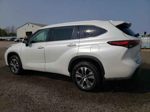 5TDGZRBH2NS580304 - 2022 TOYOTA HIGHLANDER XLE Ağ foto 2