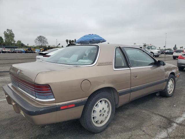 1C3CJ41E1JG311333 - 1988 CHRYSLER LEBARON TAN photo 3