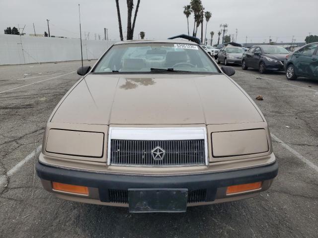 1C3CJ41E1JG311333 - 1988 CHRYSLER LEBARON TAN photo 5