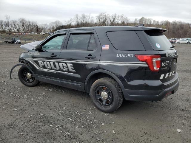 1FM5K8AR0KGA17169 - 2019 FORD EXPLORER POLICE INTERCEPTOR 黑色 照片 2