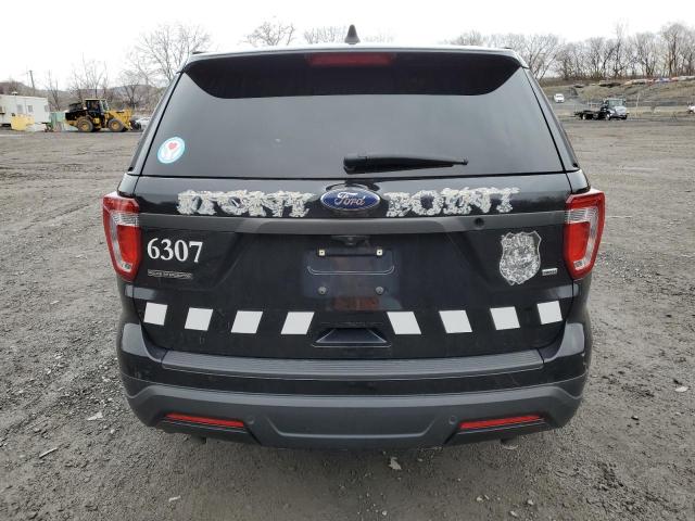 1FM5K8AR0KGA17169 - 2019 FORD EXPLORER POLICE INTERCEPTOR 黑色 照片 6