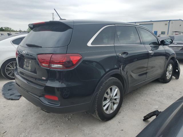 5XYPG4A30KG579515 - 2019 KIA SORENTO L BLACK photo 3